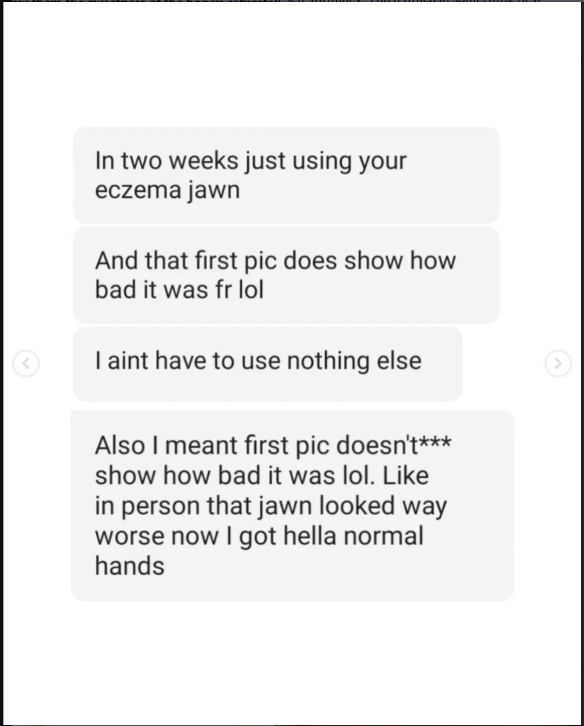 Hair Skin Nails text review
